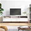 vidaXL Mobile Porta TV Bianco 150x30x44,5 cm in Legno Multistrato