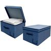 Cecaro Group Set 2 Scatole Salvaspazio Armadio - Coperchio e Etichetta 50x40x25