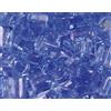 TOHO Perline giapponesi cubo trasparente blu 4 mm. 100 g.