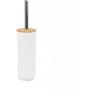 | Scopino per Il Bagno Bambù Polipropilene (9,5 X 39 X 9,5 Cm) Bianco
