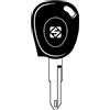 SILCA CHIAVI TRANSPONDER OTTONE YM28TE