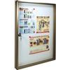 ALUBOX BACHECA FONDO MAGNETICO ALUBOX BC5 55X5X73 BR- ALUBOX- 1,0 pz