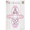 Nellie's Choice Fustella Uovo di Pasqua da 6,5 x 8,5 x 2 cm-8 Pezzi-Wrapping Die