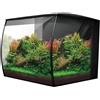 Fluval Flex 2.0 Acquario 34L Nero - Kit Completo LED 7000K e Filtro 3 Stadi