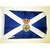 AZ FLAG BANDIERA SANTA CRUZ DE TENERIFE 45x30cm - BANDIERINA ISOLE CANARIE 30 x 45 cm co