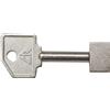 CR SERRATURE Cr Chiave per Cilindro a Pompa Art. 12 mm 60 25 Pezzi