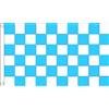 AZ FLAG BANDIERA A SCACCHI AZZURRI E BIANCHI 150x90cm - BANDIERA SCACCHIERA BLU E BIANCA