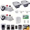 FAAC POWER KIT 770 24V CON CASSE FONDAZIONE 490065 CANCELLO BATTENTE INTERRATO