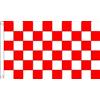 AZ FLAG BANDIERA A SCACCHI ROSSI E BIANCHI 250x150cm - GRAN BANDIERA SCACCHIERA ROSSA E