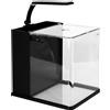 Aqpet Qube 25 Kit Acquario In Vetro Completo Per Acqua Dolce E Marino 19 Litri