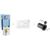 Geberit CASSETTA DA INCASSO GEBERIT COMBIFIX SIGMA 8 CM CON TELAIO PER SANITARI SOSPESI.