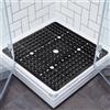 Lurowo Tappetino da doccia antiscivolo, grande tappetino da bagno quadrato, 70 x