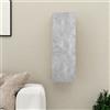 vidaXL Mobile Porta TV Grigio Cemento 30,5x30x90 cm Legno Multistrato