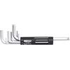 KS Tools 151.2100 Serie di Chiavi Maschio Esagonali Piegate a Testa Sferica Clas