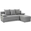 Avanti Trendstore Divano letto angolare POLARIA con cassettone, in microfibra, LP 191x142 cm