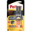 Pattex Power Epoxy Acciaio Liquido Mix Siringa 35 g 3 Pezzi