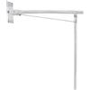 Nofer Maniglione ribaltabile inox bianco con appoggio a pavimento nofer 15062.W