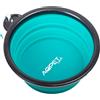 Aqpetfriends Gnammy Travel Ciotola Da Viaggio Pieghevole In Silicone Accessorio