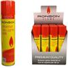 ITALIGHTER Bomboletta Ricarica Gas 90 ml Ronson RRG10130 12 Pezzi