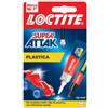 ATTAK ADESIVO SUPER ATTAK PLASTICA 2G+4ML