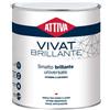 ATTIVA Smalto Vernice Lucida Brillante X Ringhiere Ferro Legno Sintetico TESTA DI MORO