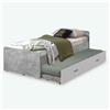 Avanti Trendstore Letto singolo con letto estraibile BARILE in laminato. LAP 97x67x206 cm