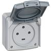 Legrand LEG91436 - Presa di corrente impermeabile 3P + T, 20 A, della linea Plex