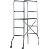 Marchetti TRABATTELLO TRIO MARCHETTI ACCIAIO ZINCATO CM 130X60 H.CM 118/188
