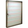 ALUBOX BACHECA PORTA CHIAVI ALUBOX ALLUMINIO BRONZATO CHIAVI 96 MM 550X50 H.MM 730
