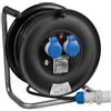 FANTON AVVOLGICAVO ELETTRICO DA CANTIERE UNIVERSALE 3PRESE MT20 LINEA GARANTI- - mt....