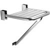 Nofer Sedile doccia a parete supporto sedia per disabili inox satinato nofer 15046.S