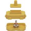 RUBINETTERIE BRESCIANE VALVOLA A SFERA GAS CON SCATOLA ISPEZIONABILE DA INCASSO- 3/4 x 18 DN 15- R...