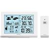 techno line Technoline WS6762 - Stazione meteorologica moderna, colore nero lucido