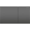 Geberit PLACCA DI COMANDO GEBERIT SIGMA 70 SQUARE NERO CROMATO SPAZZOLATO 115.622.QD.1