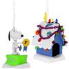 Hallmark Storied Moments, Ornamento SNOOPY, decorazione per albero di arachidi,