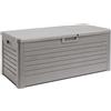 TOOMAX Baule multiuso da esterno Florida 550 litri con seduta per due persone effett...