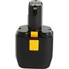 UURRPP Batteria 12V 3000mAh Ni-MH per utensile Hitachi WH12DK EB12B FEB12S12 DS10DTA