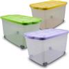 Box Contenitore storage box 60x40x36CM Colori Assortiti 3 pezzi plastica 55Litri