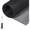 Fillis Rete Zanzariera Finestre, 150x500cm Zanzariera Telo Ricambio in Fibra di