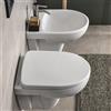 Geberit COPPIA SANITARI VASO BIDET E COPRIVASO GEBERIT SELNOVA PRO SOSPESI