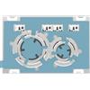 Geberit PLACCA DI COMANDO GEBERIT SIGMA 50 ROUND PERSONALIZZABILE 115.884.00.1
