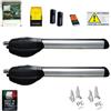 DIEFFEMATIC KIT AUTOMAZIONE CANCELLO ANTA BATTENTE 230V SI ADATTA A MOTORE ROGER R20 300 MM