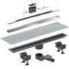 BONOMINI CANALETTA DOCCIA CANALISSIMA ALLUMINIO ORIZZONTALE KIT- L. 60 cm- BONOM- pezzi 1