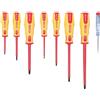 KS Tools 117.0550 Serie di Giraviti Ergotorque Vde, 8 Pezzi, PH e a Intaglio