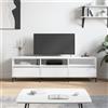 vidaXL Mobile Porta TV Bianco 150x30x44,5 cm in Legno Multistrato