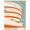 PLAKAT - Poster - Guggenheim Museum - Coral - Edizione Limitata (serigrafia)