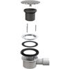 BONOMINI PILETTA PER PIATTI DOCCIA TRIGONO INOX- Diam. 90- BONOM- pezzi 1