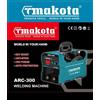 makota SALDATRICE A ELETTRODO ELETTRICA INVERTER SALDATURA 300 AMPERE FABBRO ARC-300A