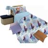 HERMET Copriletto Trapuntato FROZEN Singolo Primaverile| Cotone 170x270 Prodotto Uffic