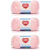 Red Heart Soft Baby Steps - Gomitolo di filato rosa confetto, confezione da 3 pe